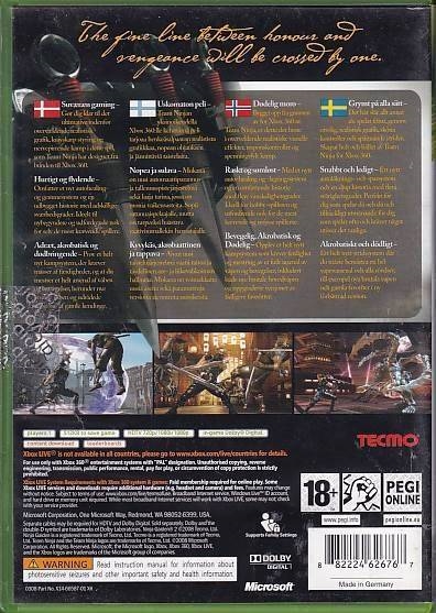 Ninja Gaiden II - XBOX 360 (B Grade) (Genbrug)